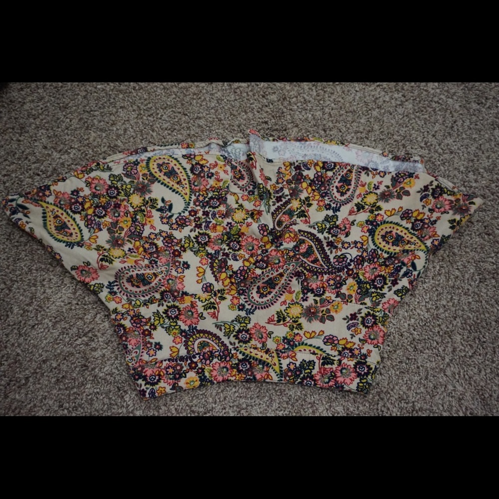 Paisley print skirt